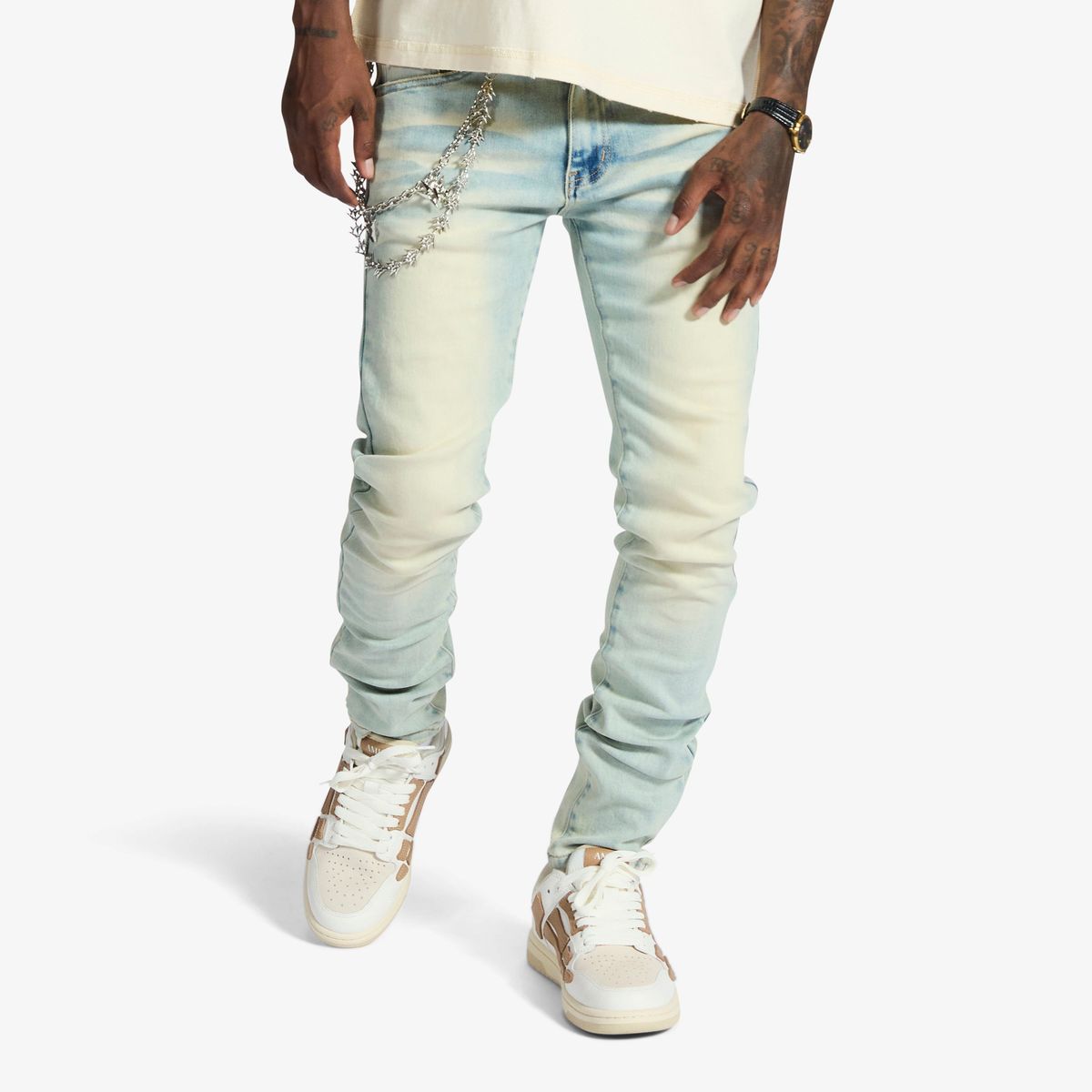 MELEE JEANS (CREAM ) (ML26-SP1-COR