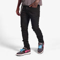 melle JEANS (JET BLACK) (ML26-SP