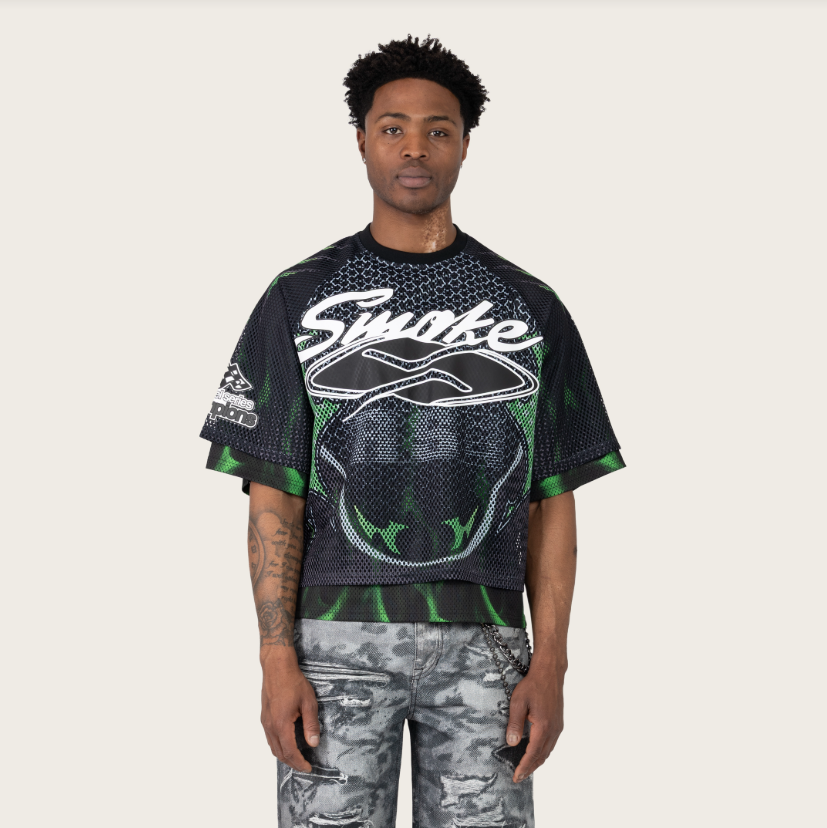PERPETUAL 2-FER MESH SS TEE
