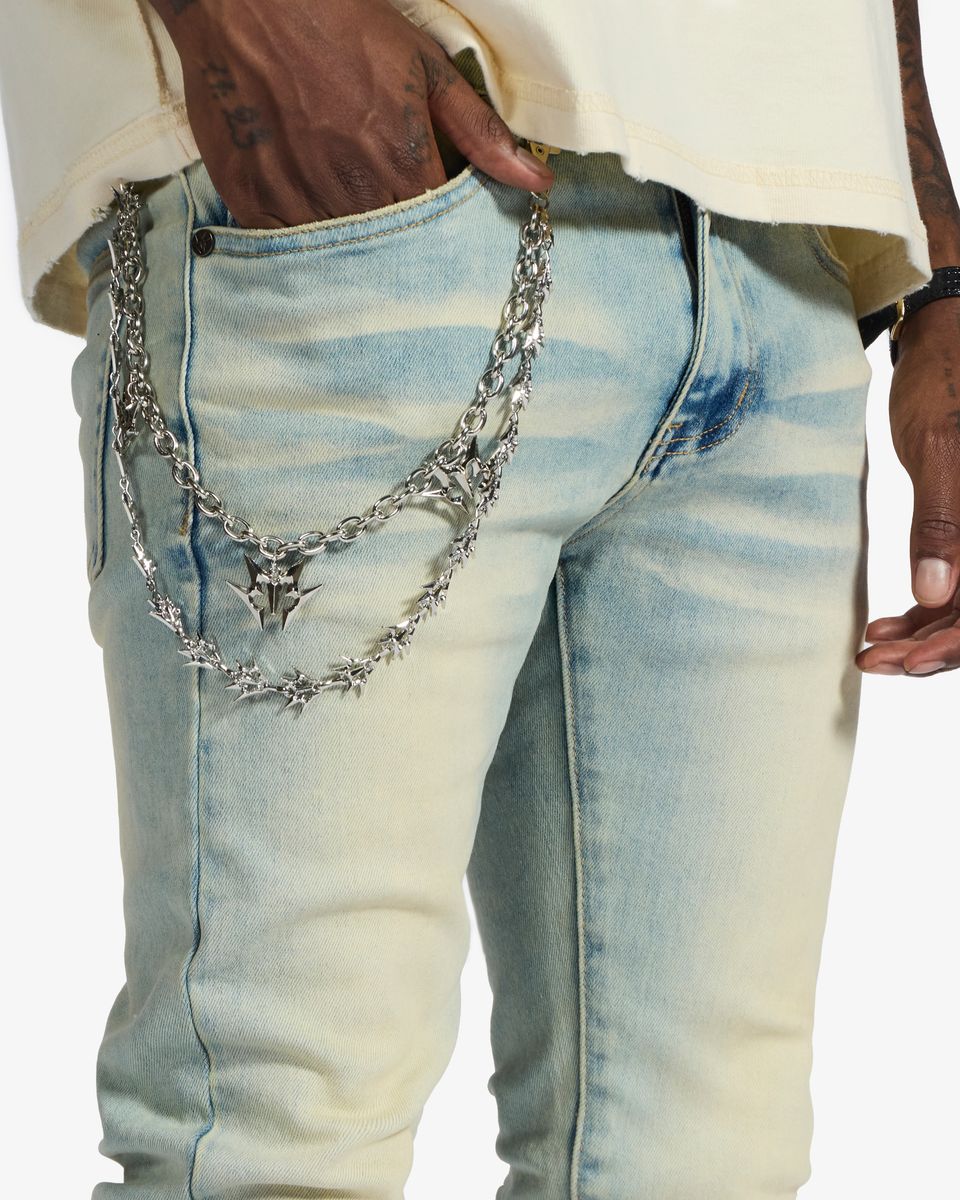 MELEE JEANS (CREAM ) (ML26-SP1-COR