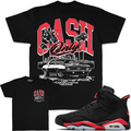 Cash Only Car Infrared - Black T-Shirts
